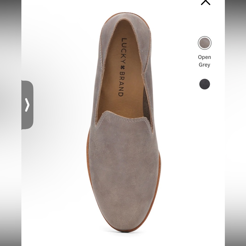 Lucky Brand Cahill Leather Flat